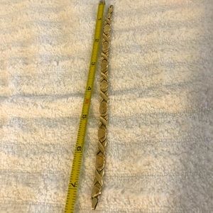 X O (heart) bracelet 7”